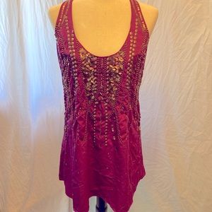 NWT Free People Metallic Mini Dress Size Small